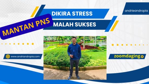 Andrie Andropia ASN yang Dikira Stress Karena Mengundurkan Diri